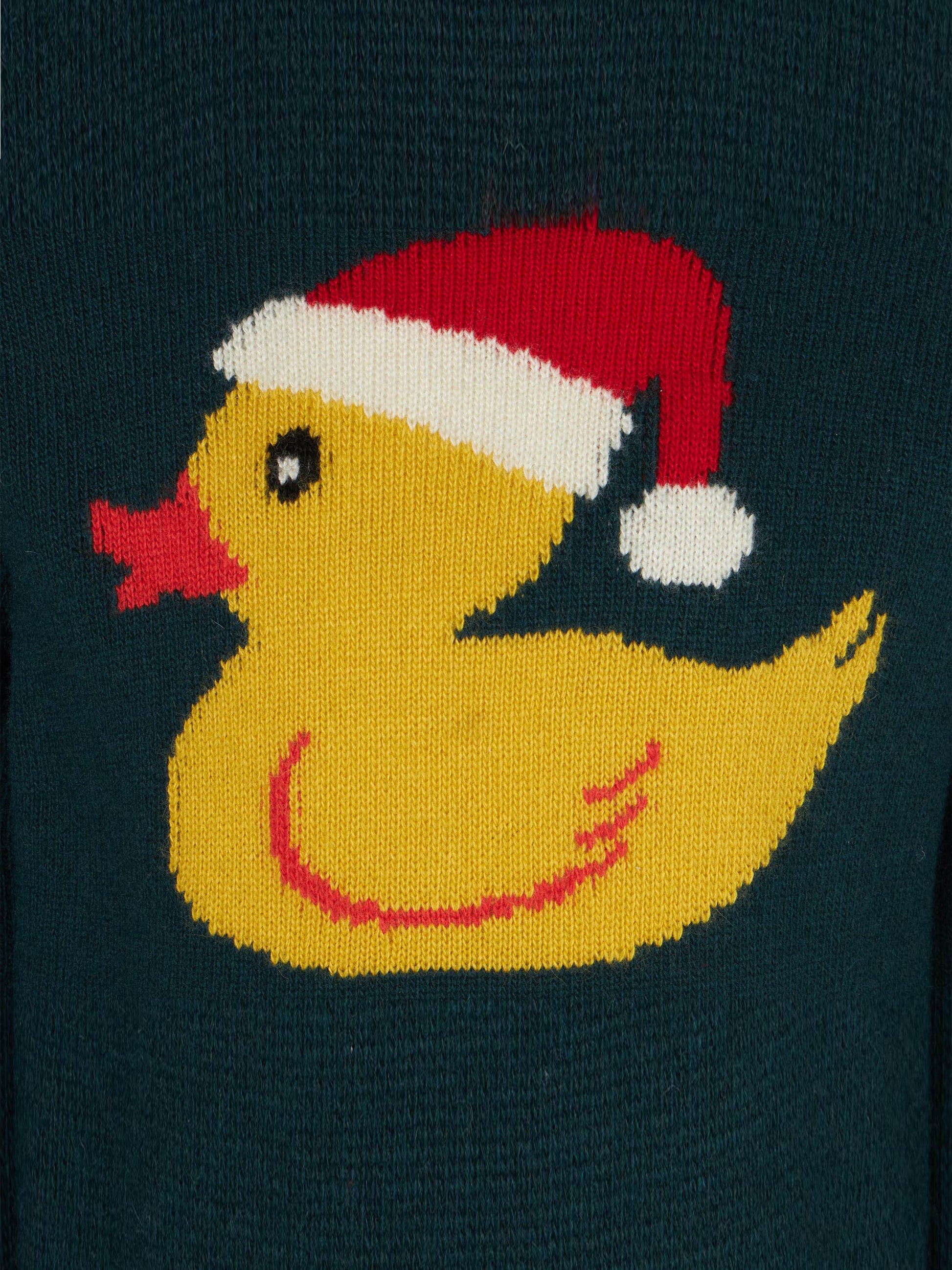 Boy crewneck sweater with ducky print - MC2 Saint Barth