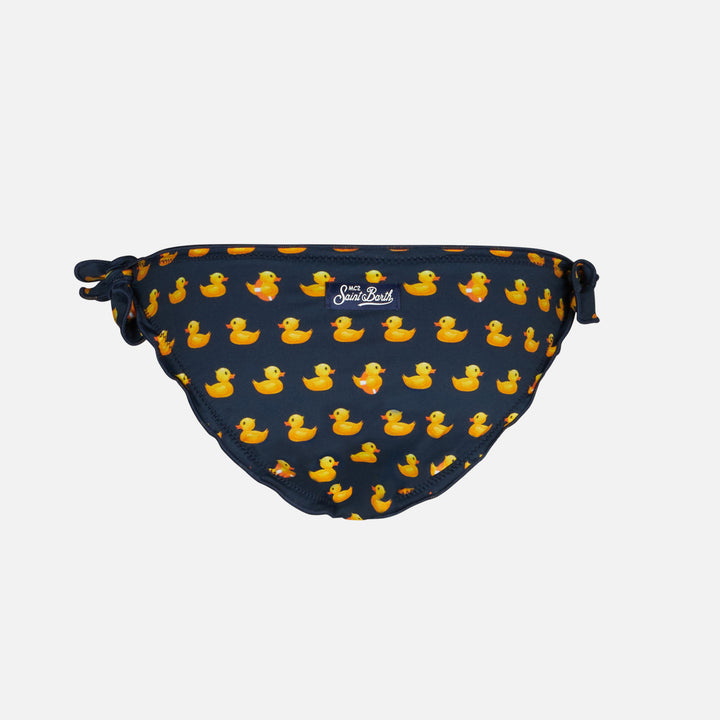 Girl swim briefs with ducky print - MC2 Saint Barth