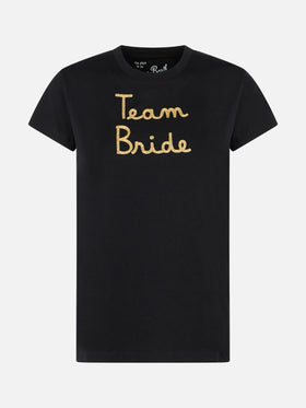 Woman cotton t-shirt with embroidery - MC2 Saint Barth