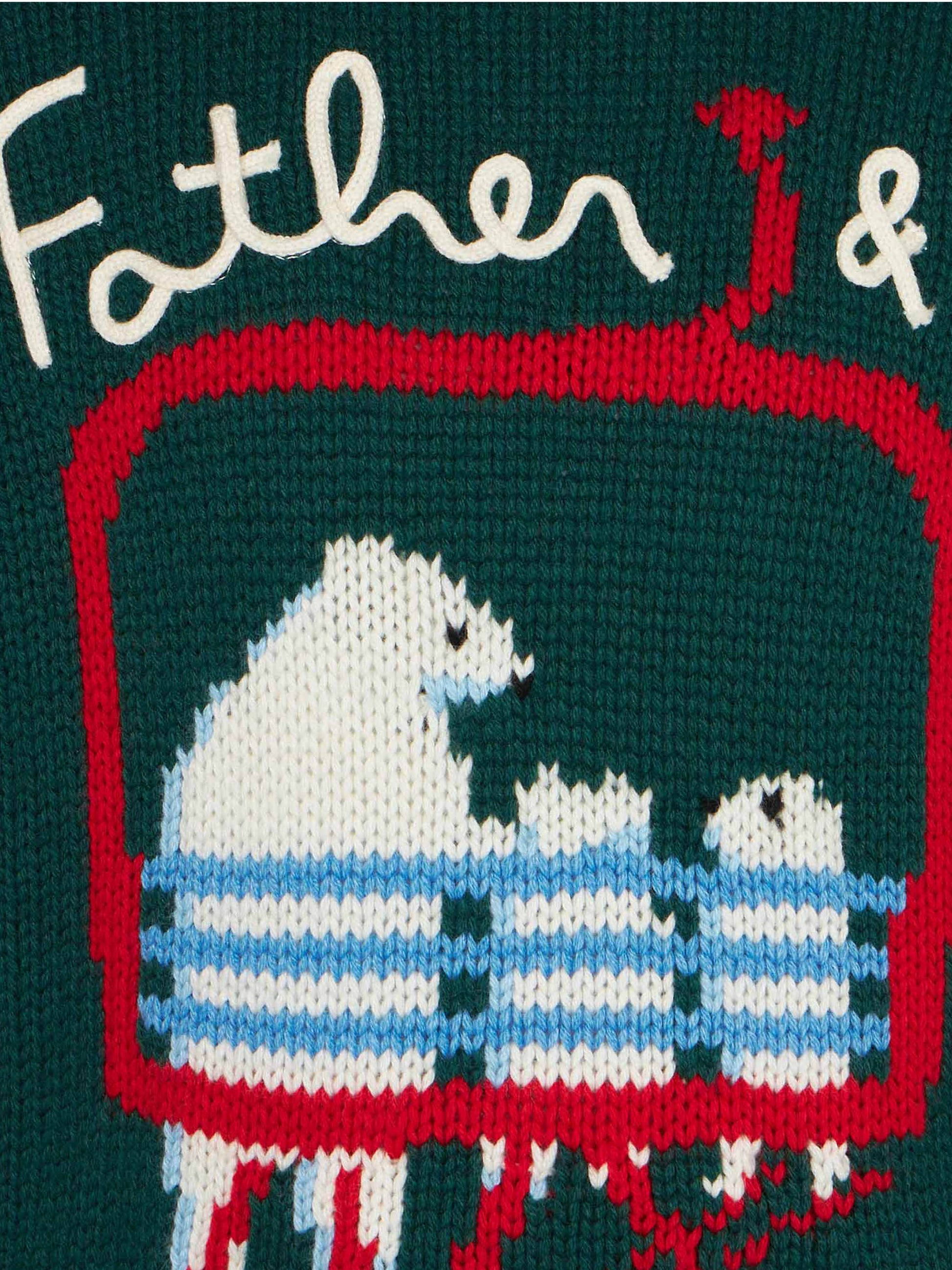 Boy sweater with bears embroidery - MC2 Saint Barth