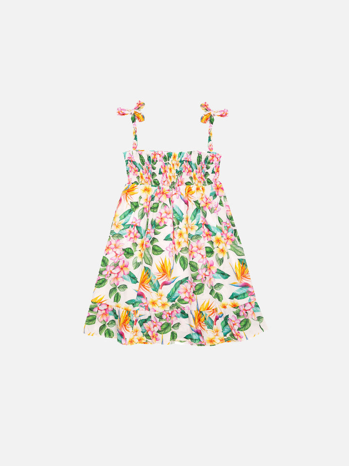 Flowers girl's dress - MC2 Saint Barth
