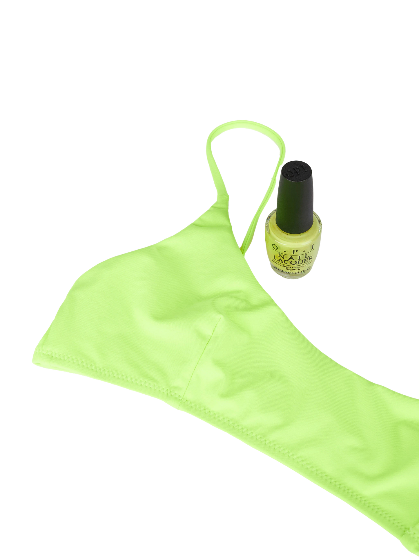 Woman fluo yellow bralette bikini - MC2 Saint Barth