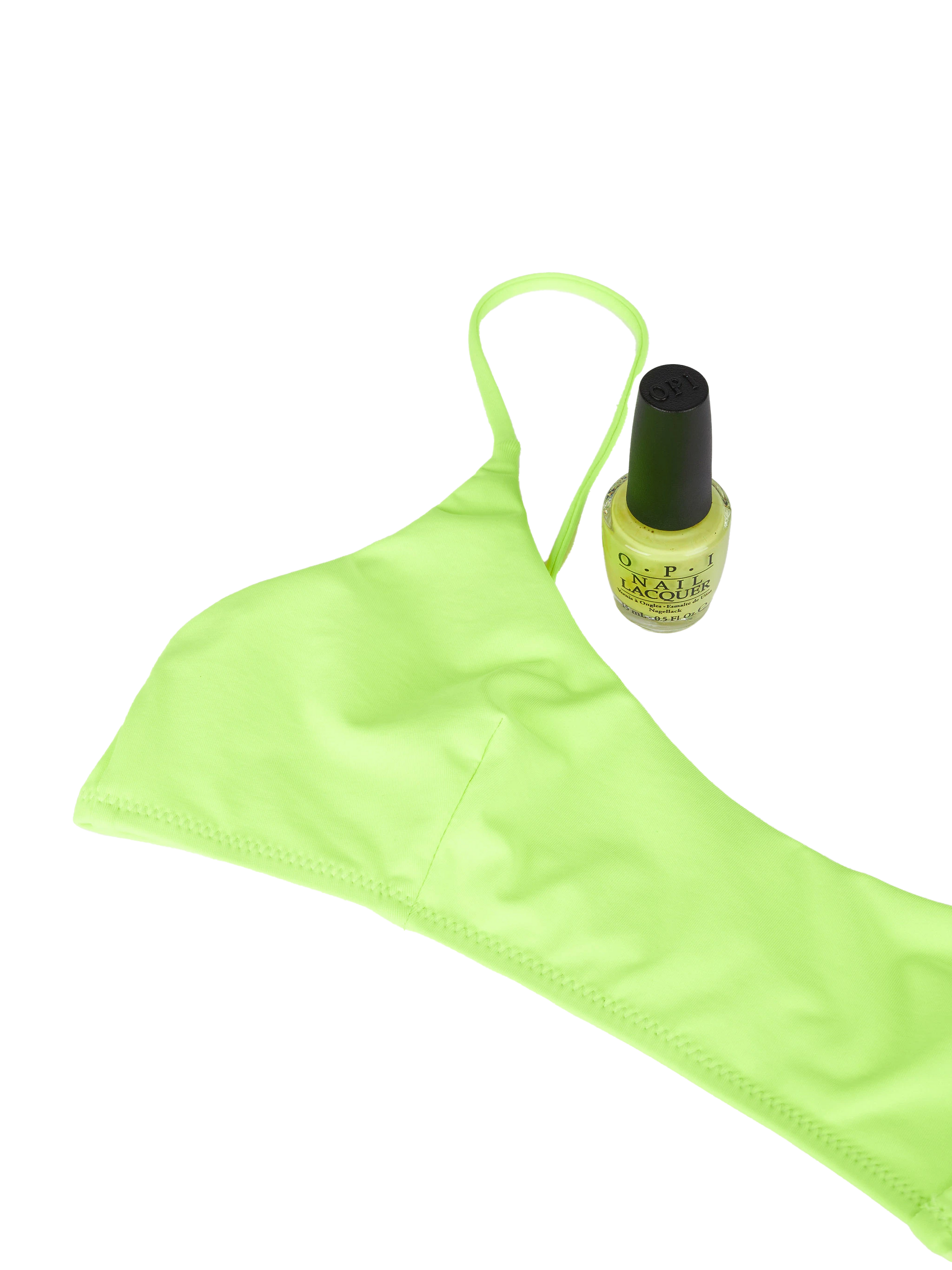 Woman fluo yellow bralette bikini - MC2 Saint Barth