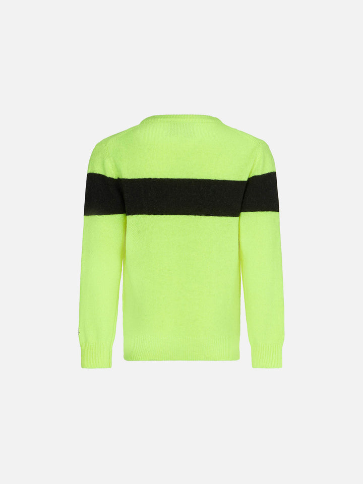 Boy sweater with Apres Ski lettering - MC2 Saint Barth