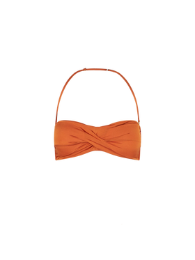 Orange bandeau top - MC2 Saint Barth
