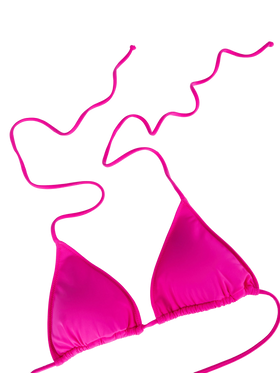 Woman fuchsia triangle bikini - MC2 Saint Barth