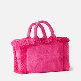 Colette Terry embossed fuchsia handbag - MC2 Saint Barth