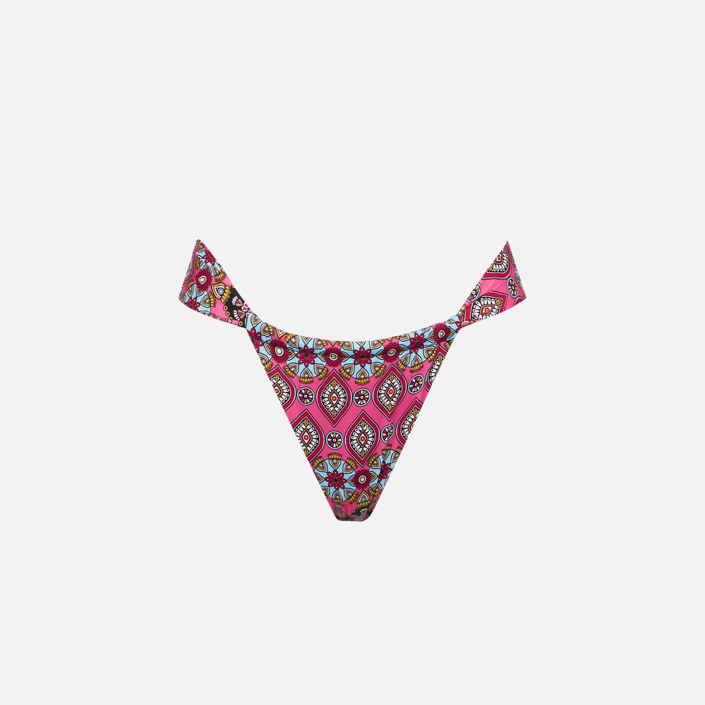 Multicolor botanical gipsy cheeky swim briefs - MC2 Saint Barth