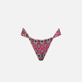 Multicolor botanical gipsy cheeky swim briefs - MC2 Saint Barth