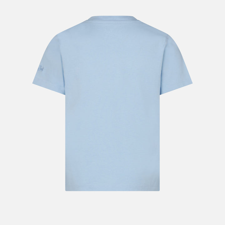 Girl t-shirt with Lost in St Barth embroidery - MC2 Saint Barth