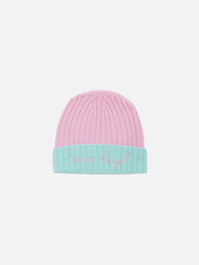 Girl hat with Snow Angel embroidery - MC2 Saint Barth
