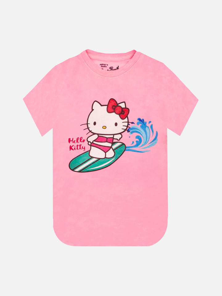 Surfing Hello Kitty girl's t-shirt - MC2 Saint Barth