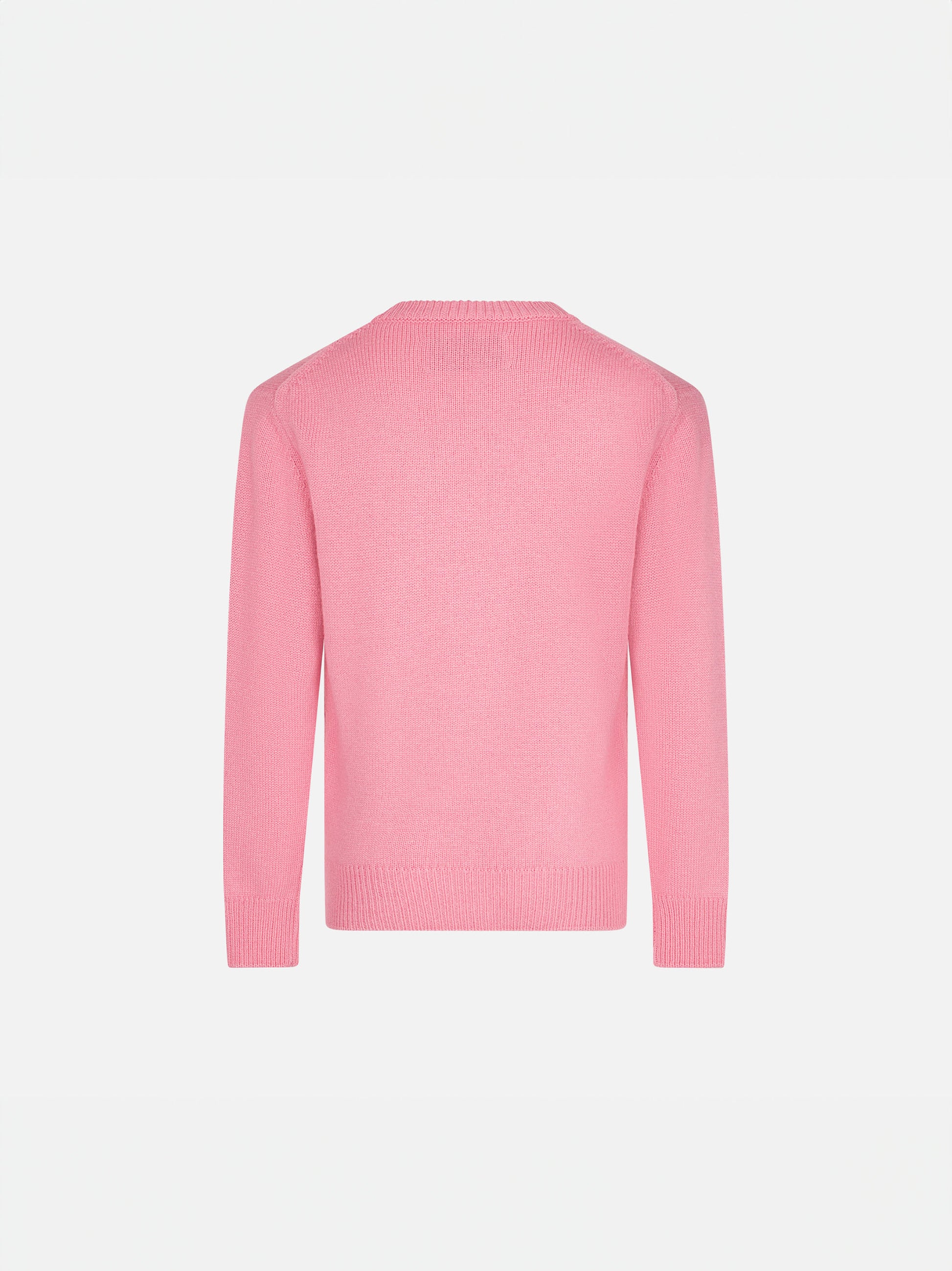 Pink girl sweater with Viziata print - MC2 Saint Barth
