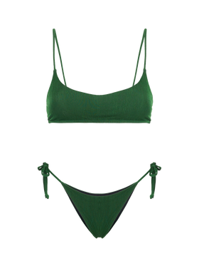 Woman green bralette bikini - MC2 Saint Barth