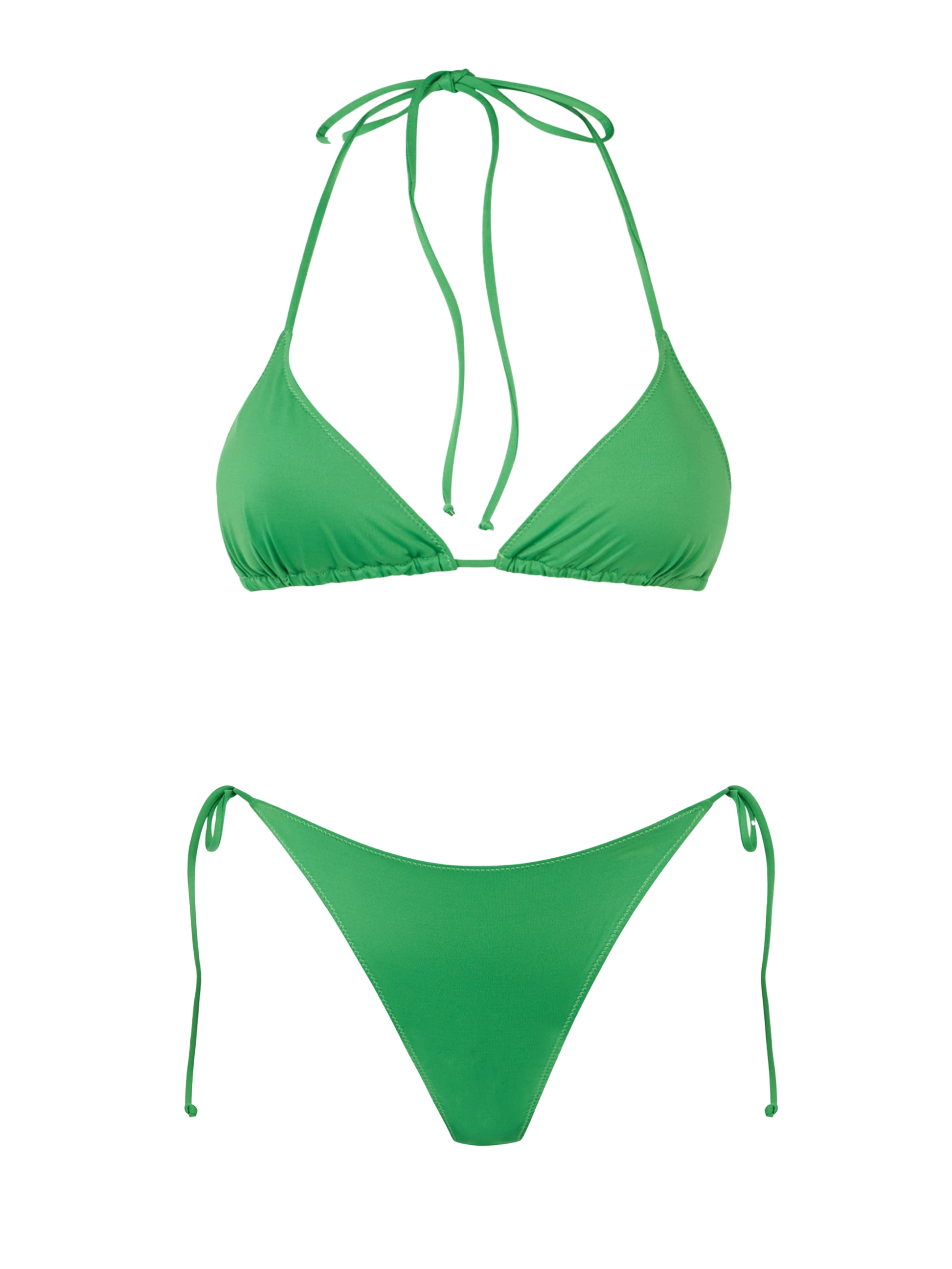 Woman green triangle bikini - MC2 Saint Barth