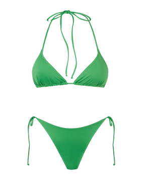 Woman green triangle bikini - MC2 Saint Barth