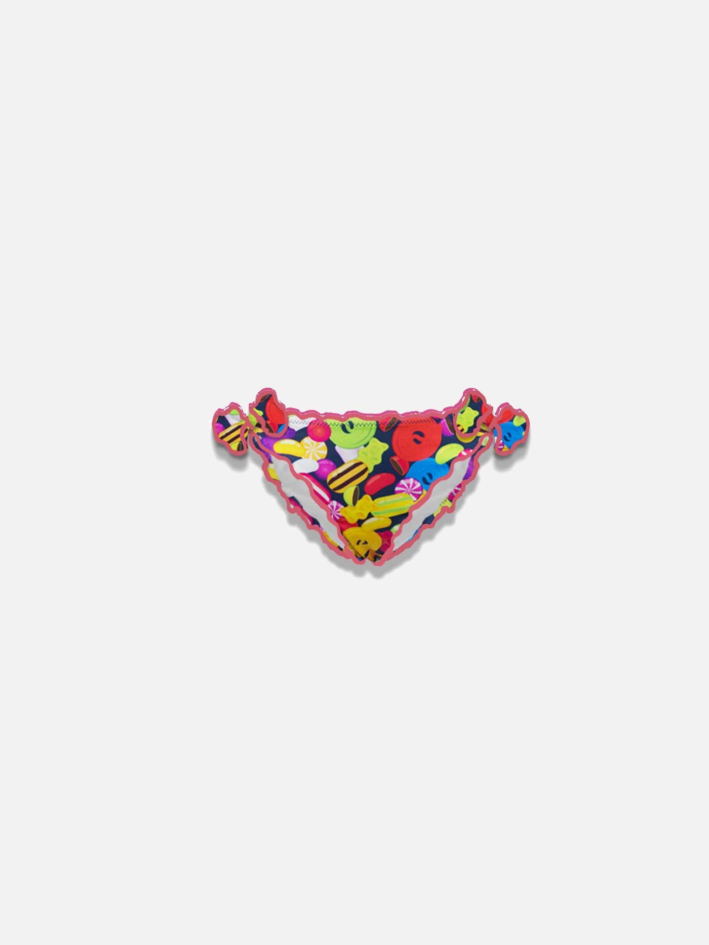 Girl swim briefs with candy print - MC2 Saint Barth