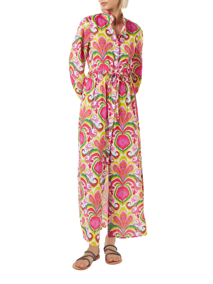 Woman beach dress with ikat print - MC2 Saint Barth