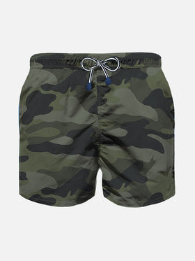 Boy light fabric swim shorts - MC2 Saint Barth
