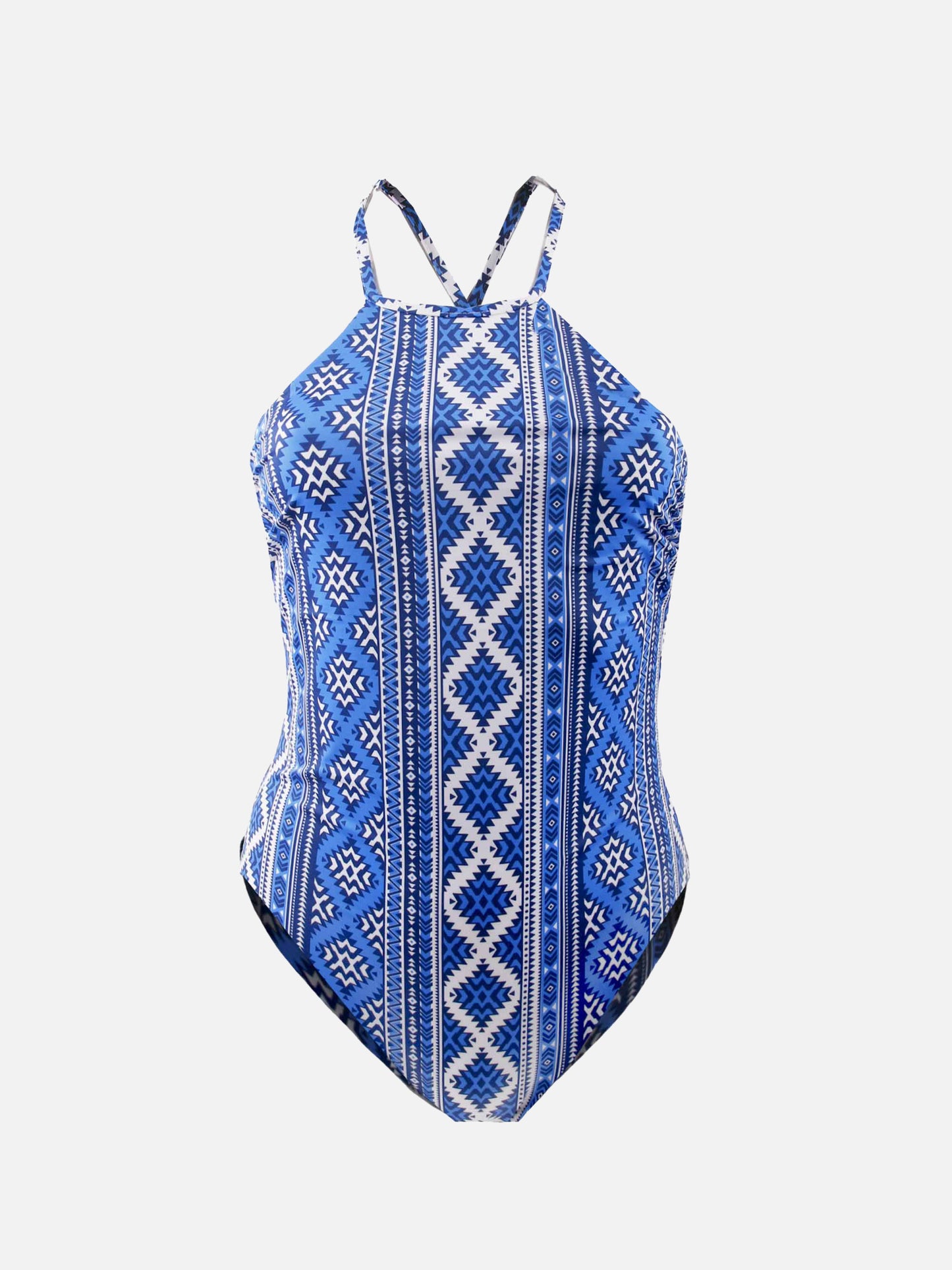 Geometric print one piece swimsuit - MC2 Saint Barth
