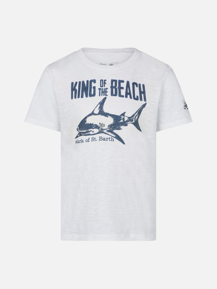T-Shirt Boy King of The Beach - MC2 Saint Barth