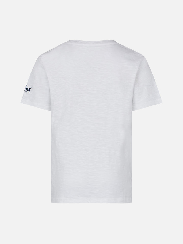 T-Shirt Boy King of The Beach - MC2 Saint Barth