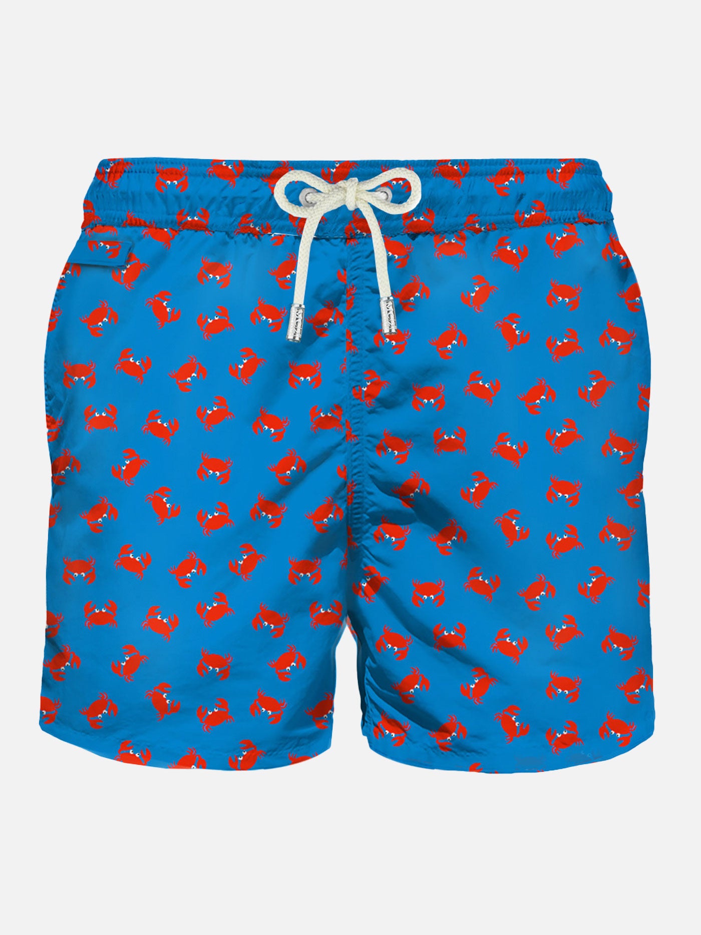 Light fabric man swim shorts crab print - MC2 Saint Barth
