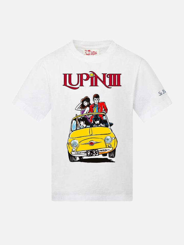 Boy cotton t-shirt with Lupin print | LUPIN III SPECIAL EDITION - MC2 Saint Barth