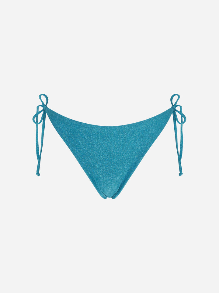 Light blue lurex swim briefs - MC2 Saint Barth