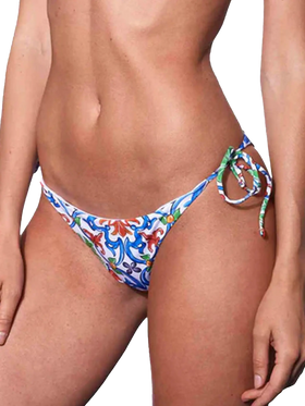 Majolica print swim briefs - MC2 Saint Barth