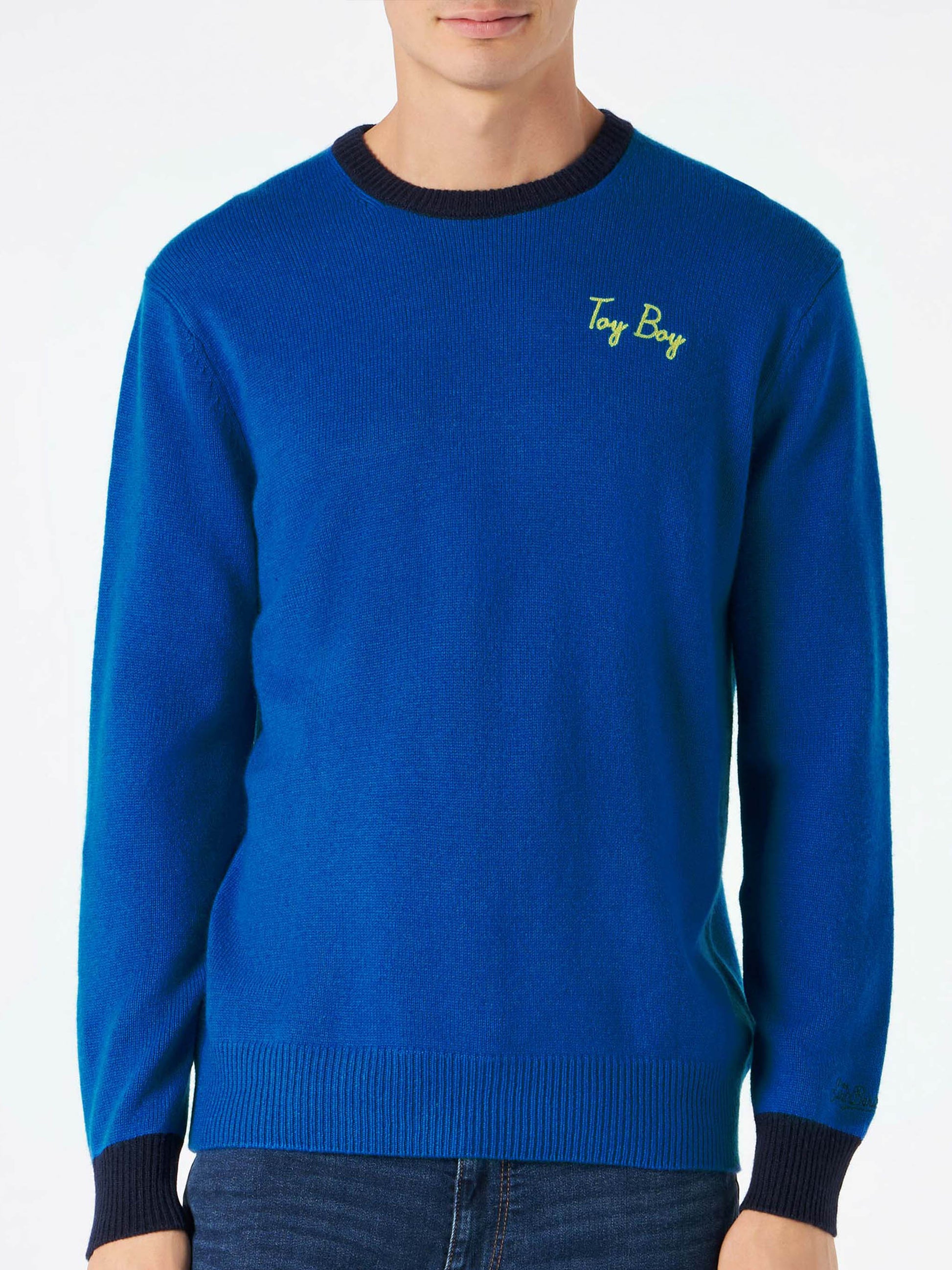 Man sweater with Toy Boy embroidery - MC2 Saint Barth