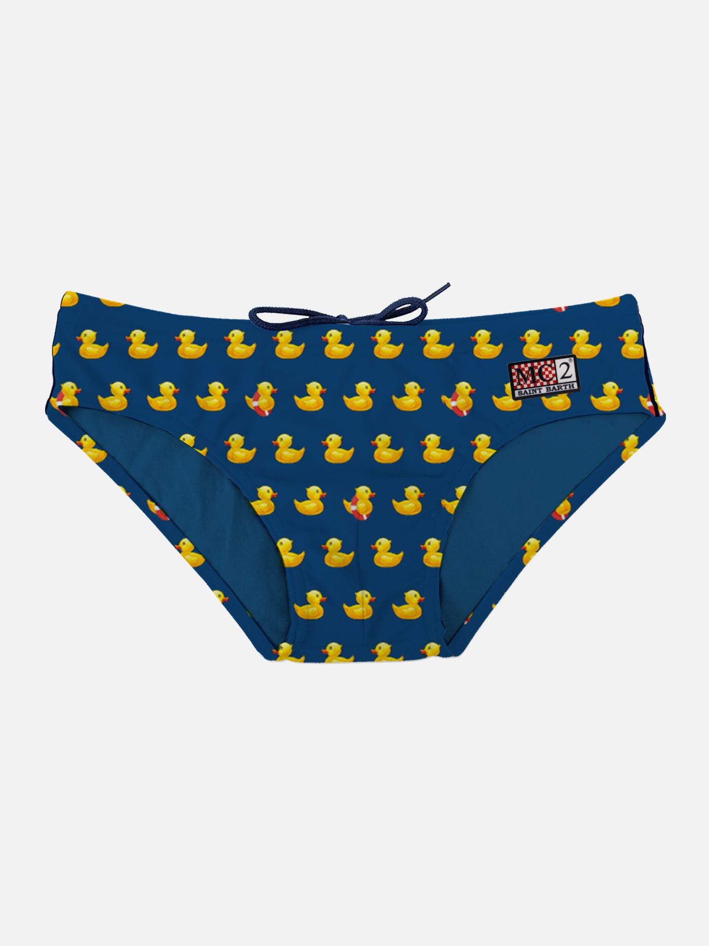 Man swim briefs with ducky print - MC2 Saint Barth