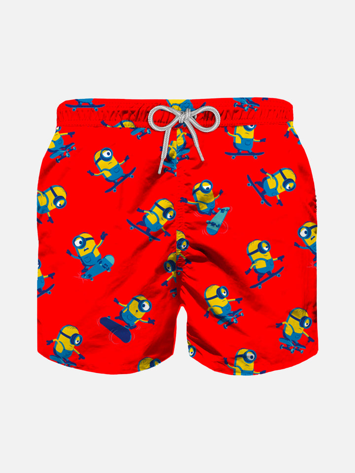 Boy swim shorts with Minions print | MINIONS SPECIAL EDITION - MC2 Saint Barth