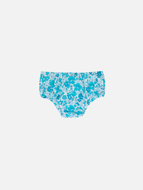 Infant bloomers Pimmy with flower print - MC2 Saint Barth