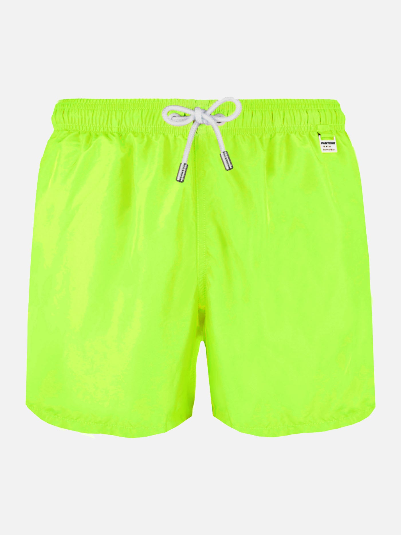 Man fluo yellow swim shorts | PANTONE® SPECIAL EDITION - MC2 Saint Barth