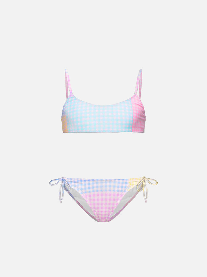 Girl patchwork bikini - MC2 Saint Barth