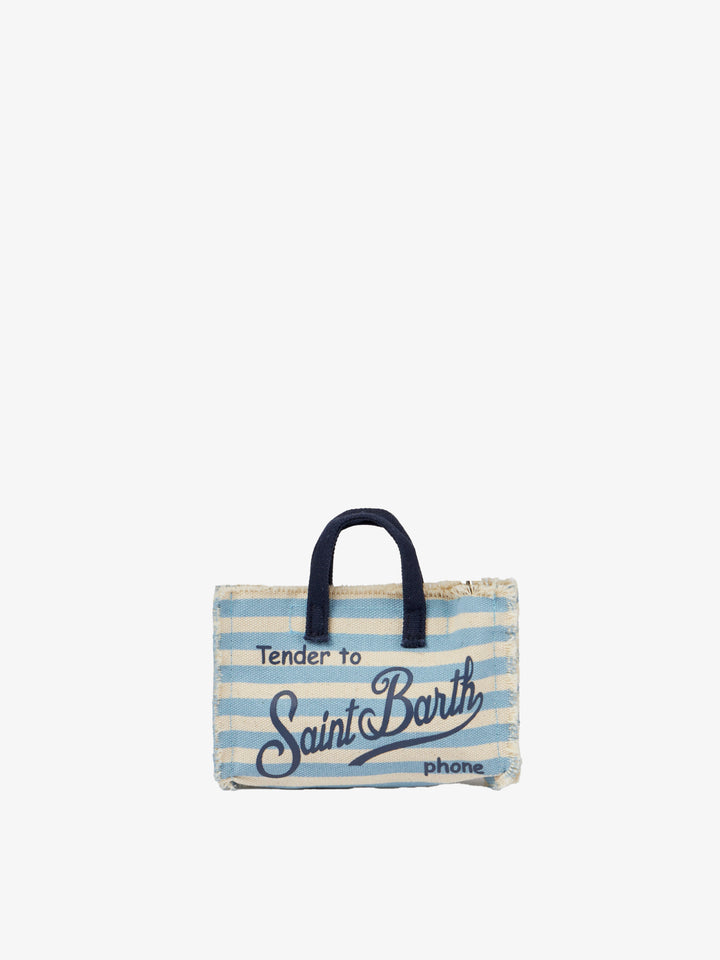 Handytasche mit Streifendruck
