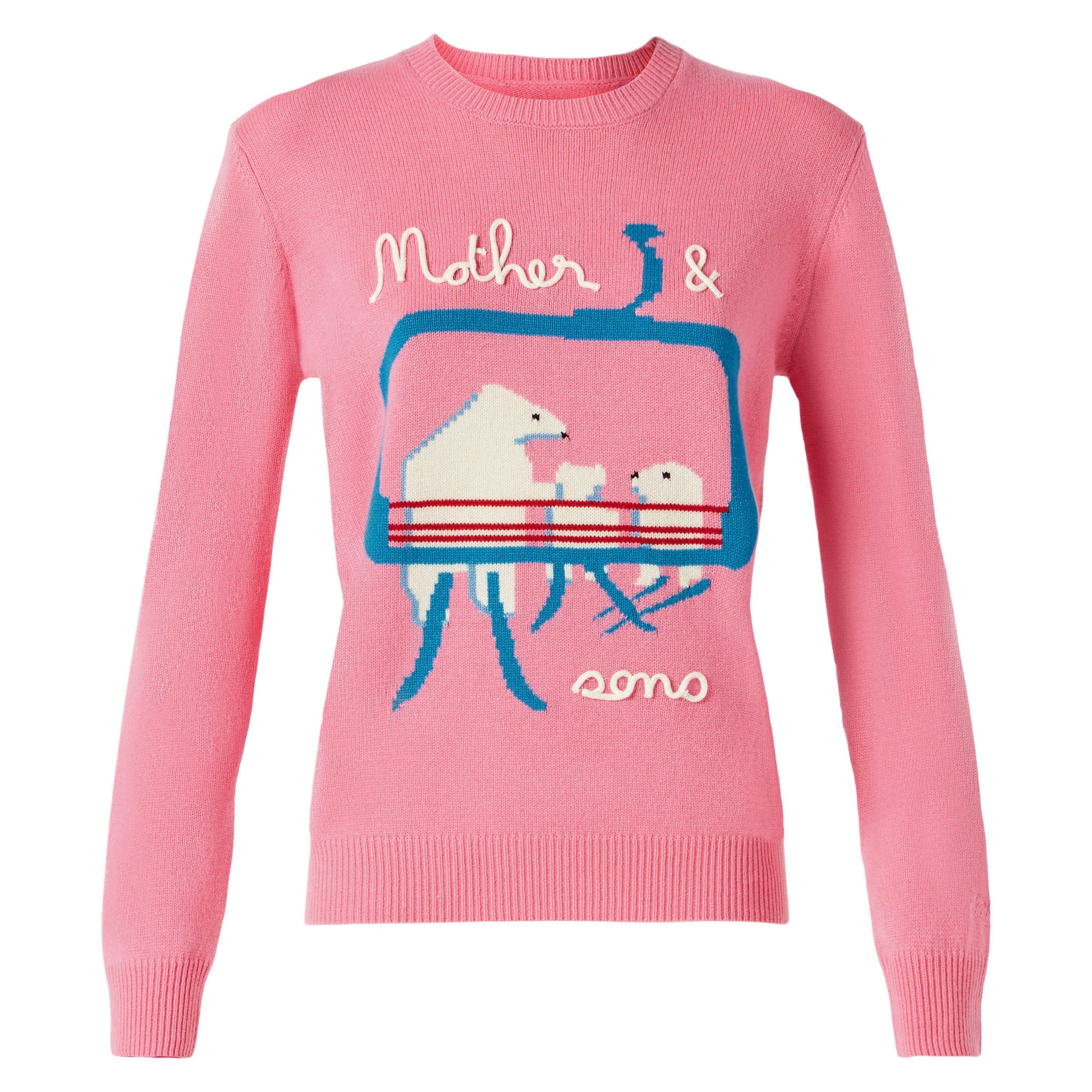 Woman sweater with bears embroidery - MC2 Saint Barth