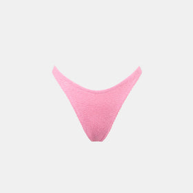 Naomi pink crinkle cheeky swim briefs - MC2 Saint Barth
