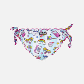 Pop designs print girl swim briefs - MC2 Saint Barth