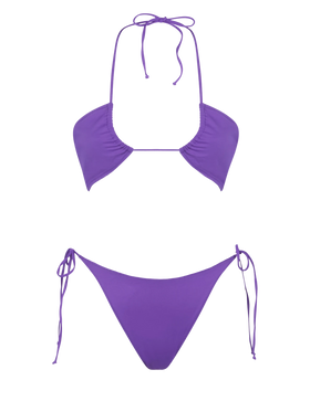 Woman purple bandeau bikini - MC2 Saint Barth