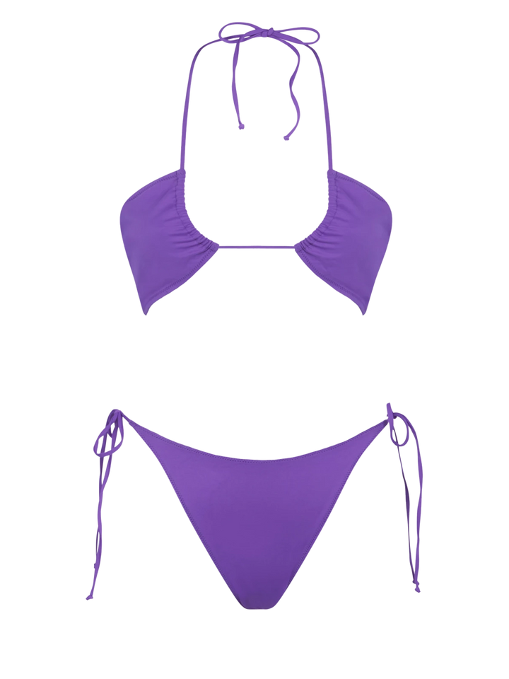 Woman purple bandeau bikini - MC2 Saint Barth