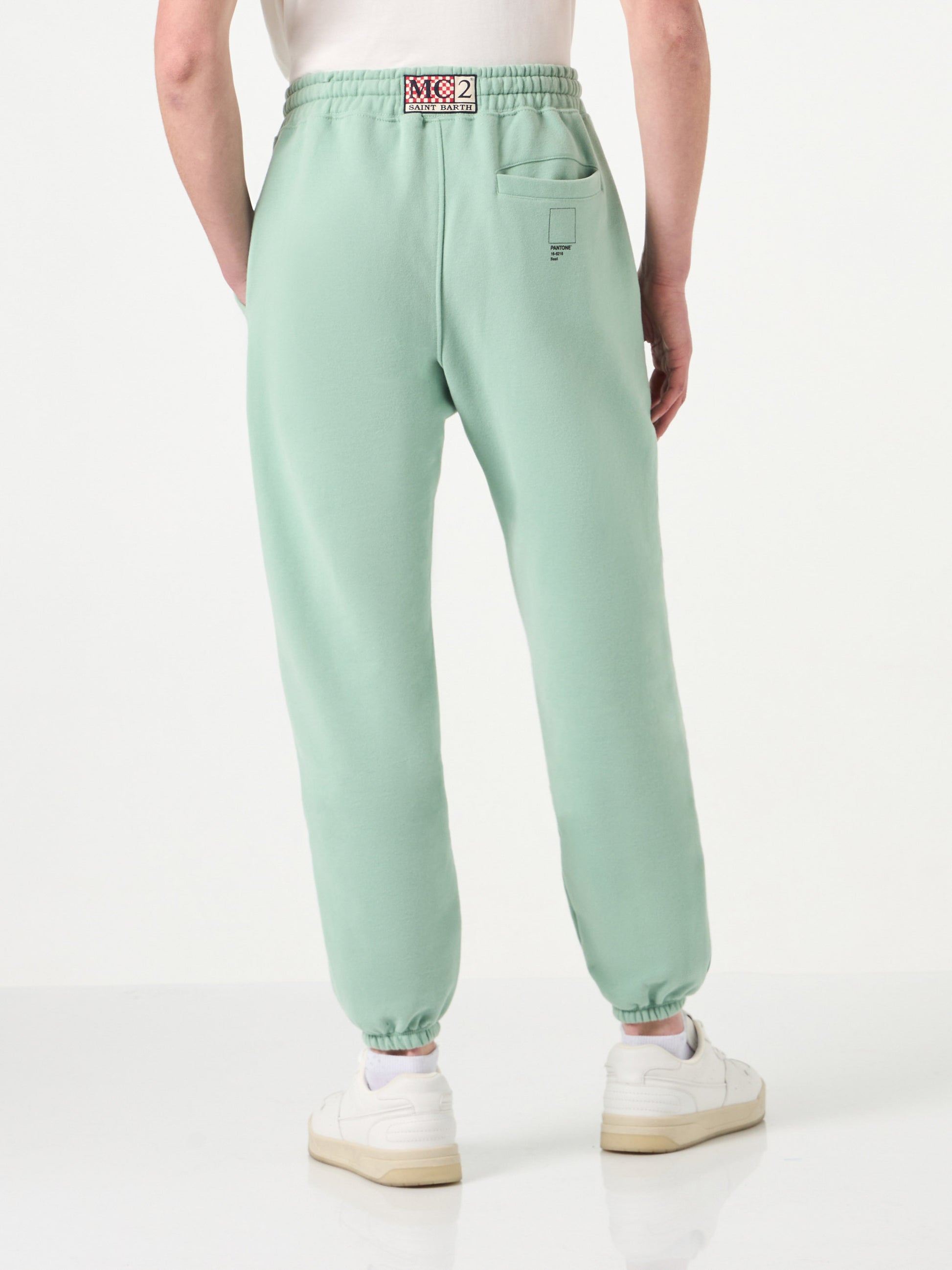 Light green track pants | Pantone® Special Edition - MC2 Saint Barth