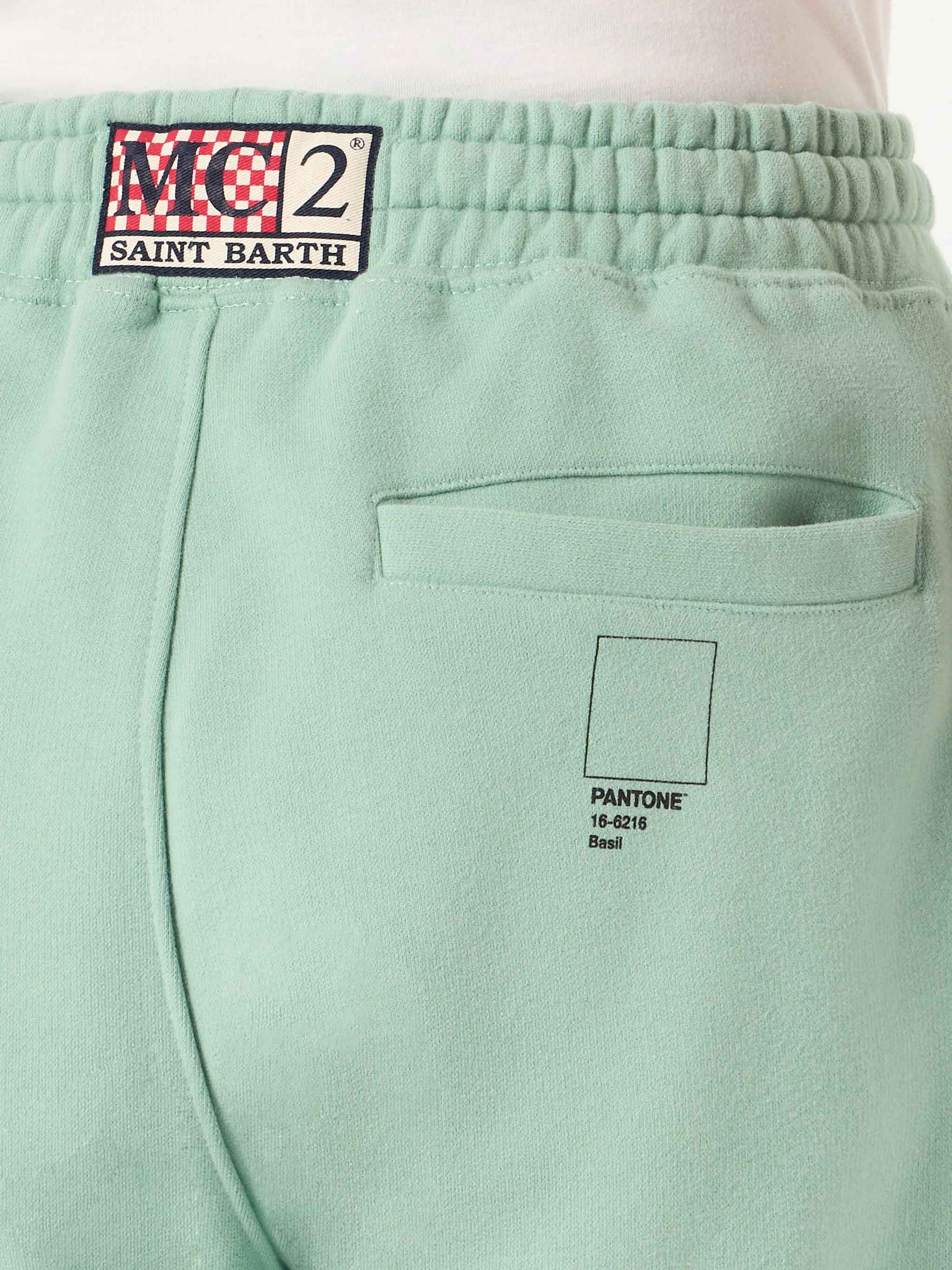 Light green track pants | Pantone® Special Edition - MC2 Saint Barth