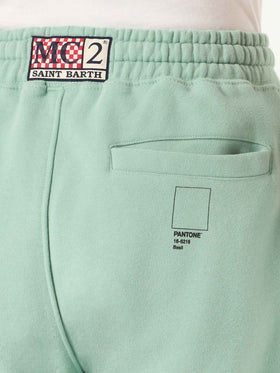Light green track pants | Pantone® Special Edition - MC2 Saint Barth