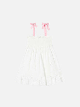 Girl white dress - MC2 Saint Barth