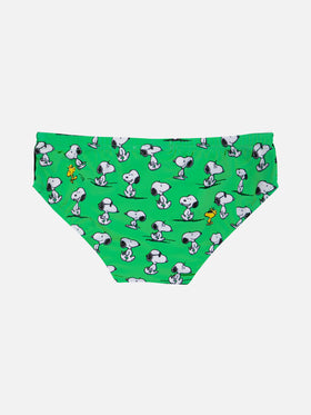 Snoopy print boy swim briefs | SNOOPY - PEANUTS™ SPECIAL EDITION - MC2 Saint Barth