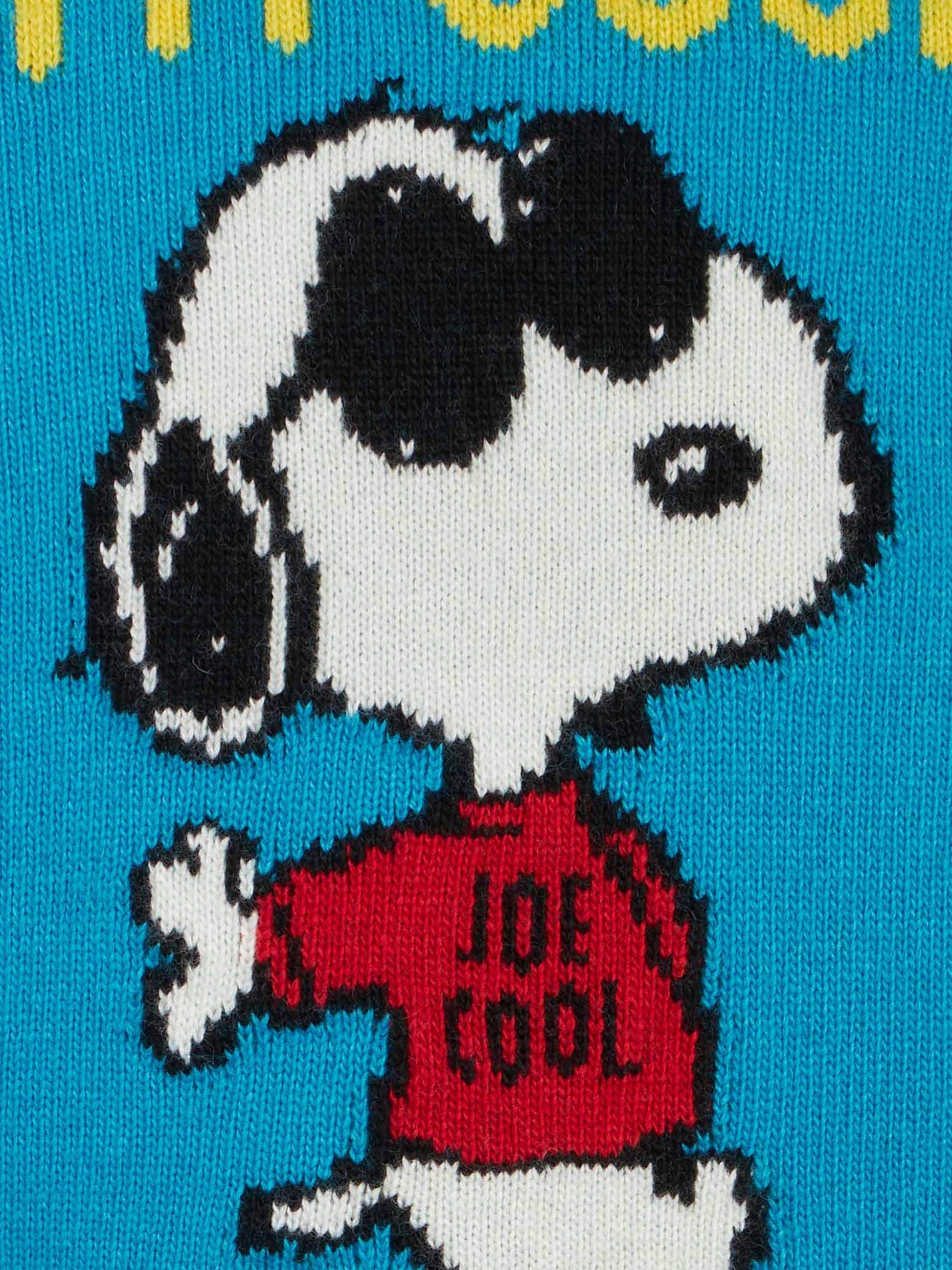Snoopy I'm Cool print kid sweater | Peanuts™ Special Edition - MC2 Saint Barth