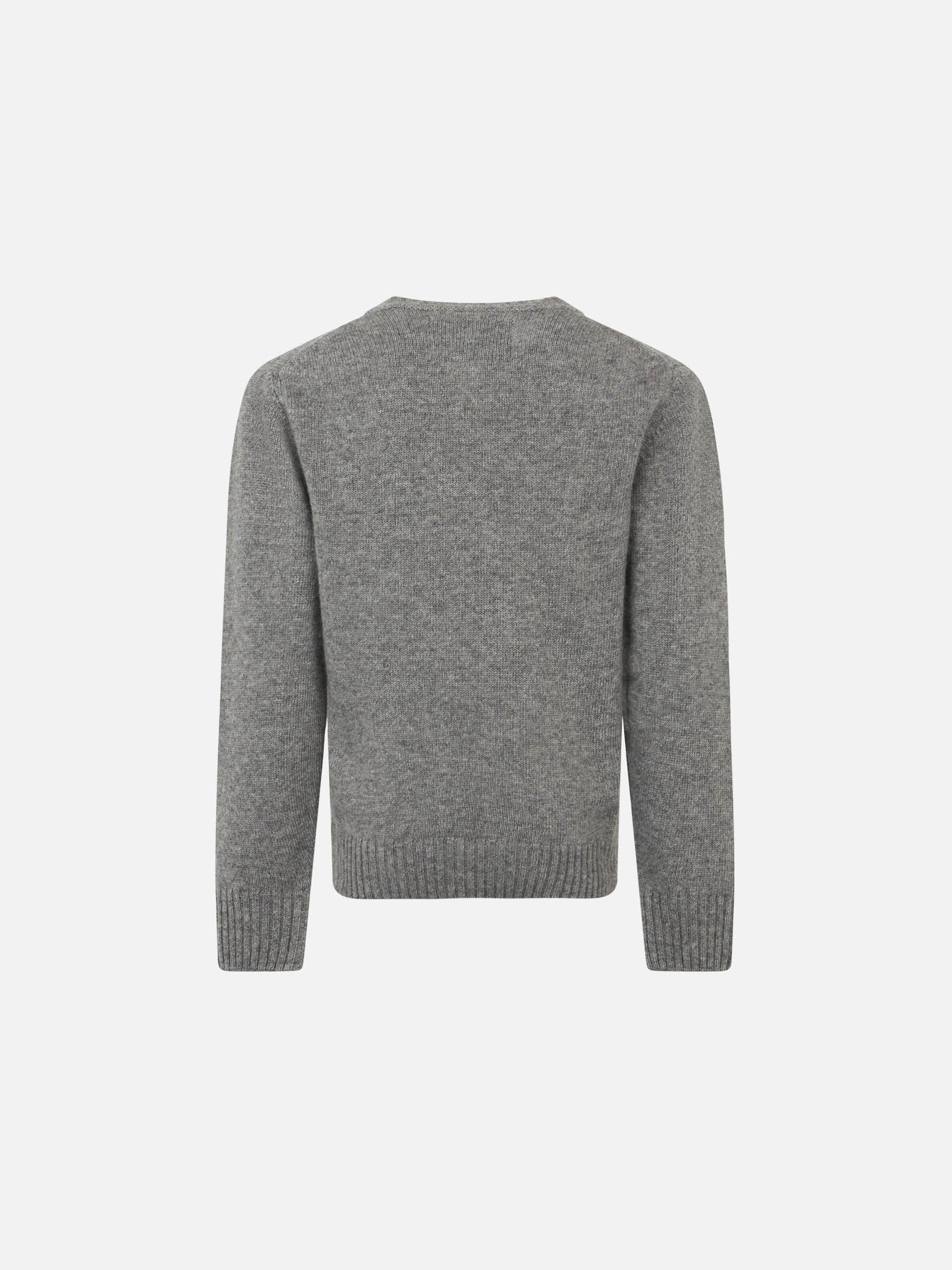 Snowboard is dead grey boy sweater - MC2 Saint Barth