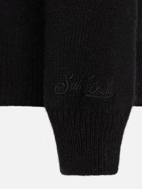 Boy sweater Douglas with St. Barth Bob Club jacquard - MC2 Saint Barth